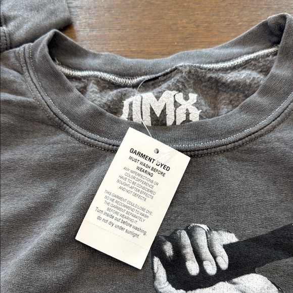 DMX Anthem Crewneck Sweatshirt Size Medium - Picture 7 of 9